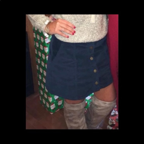 Altar’d State corduroy skirt - Picture 2 of 2